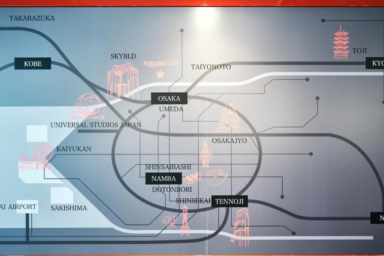 Rakuten Stay Osaka Station North Standard Fourth Eksteriør bilde